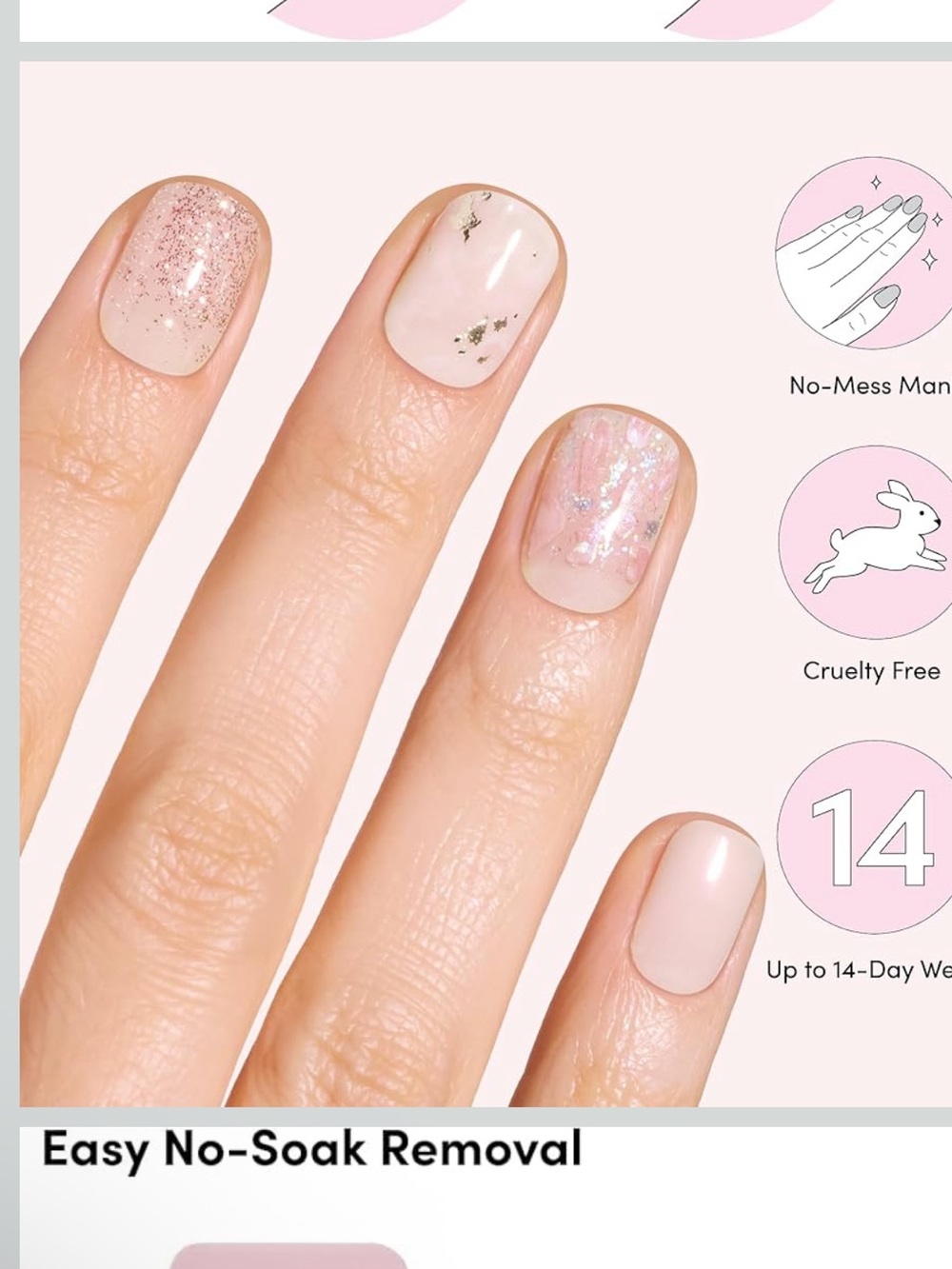Dashing Diva Gloss Gel Nail Strips - Picture 8 of 8